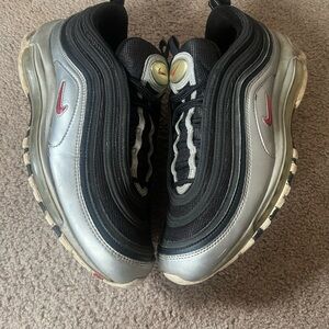 Nike Air Max 97 Black and Metallic